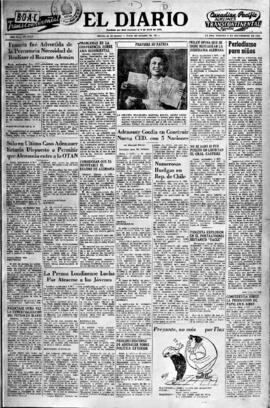 El Diario, edición del 3 de septiembre de 1954