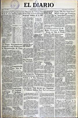 El Diario, edición del 6 de agosto de 1953