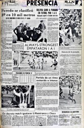 Presencia, edición del 22 de noviembre de 1965