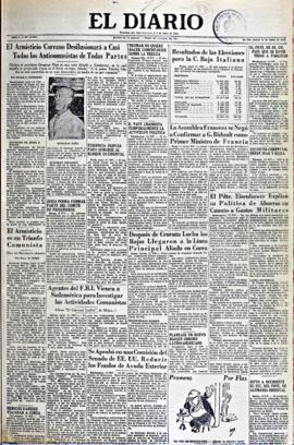 El Diario, edición del 11 de junio de 1953