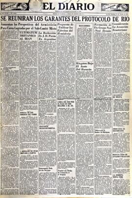 El Diario, edición del 19 de agosto de 1951