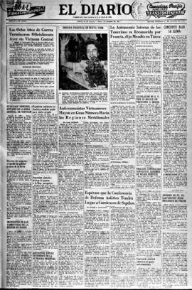 El Diario, edición del 1 de agosto de 1954