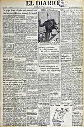 El Diario, edición del 16 de enero de 1953