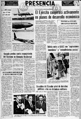 Presencia, edición del 3 de diciembre de 1966