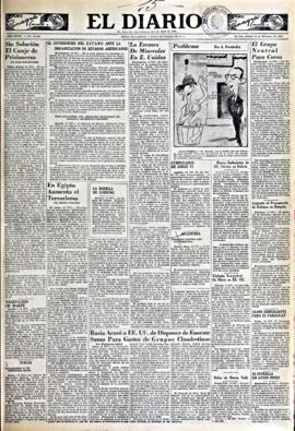 El Diario, edición del 15 de diciembre de 1951