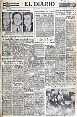 El Diario, edición del 20 de noviembre de 1952