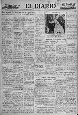 El Diario, edición del 27 de junio de 1954