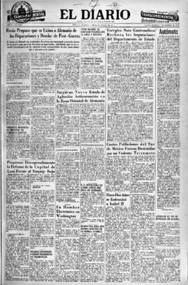 El Diario, edición del 7 de febrero de 1954