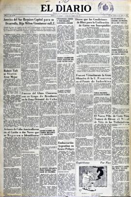 El Diario, edición del 30 de julio de 1953