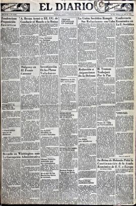 El Diario, edición del 4 de abril de 1952
