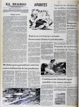 EXPLICAN LOS ALCANCES DE LAS MEDIDAS ECONOMICAS. (1981, 26 de enero). El Diario [La Paz, Bolivia], p. 2.