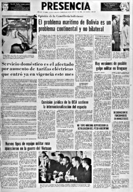 Presencia, edición del 10 de agosto de 1966
