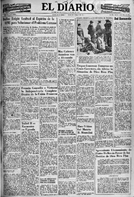 El Diario, edición del 29 de abril de 1954