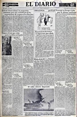 El Diario, edición del 20 de octubre de 1952