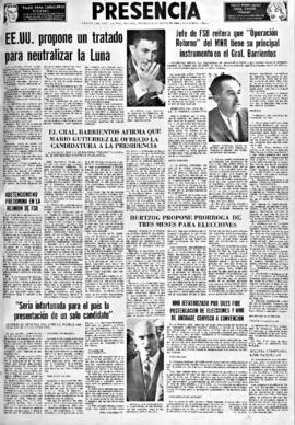 Presencia, edición del 8 de mayo de 1966