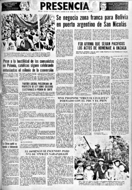 Presencia, edición del 19 de abril de 1966