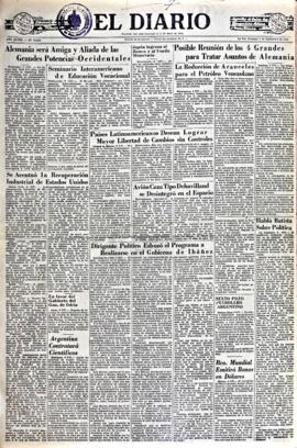 El Diario, edición del 7 de septiembre de 1952