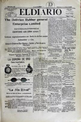 El Diario, edición del 21 de marzo de 1906