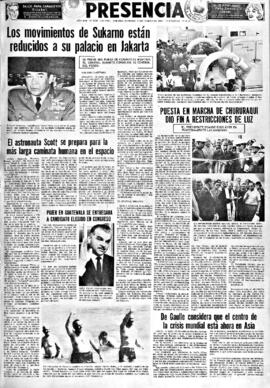 Presencia, edición del 13 de marzo de 1966