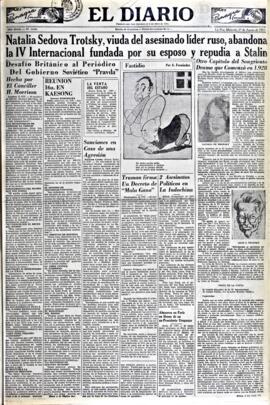 El Diario, edición del 1 de agosto de 1951