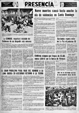 Presencia, edición del 11 de febrero de 1966