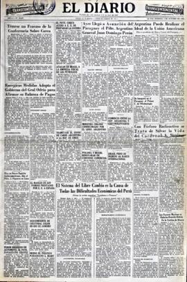 El Diario, edición del 4 de octubre de 1953