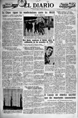 El Diario, edición del 20 de diciembre de 1954