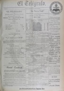 El Telegrafo, edición del 19 de enero de 1894