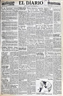El Diario, edición del 24 de septiembre de 1953