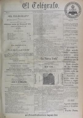 El Telegrafo, edición del 27 de febrero de 1894