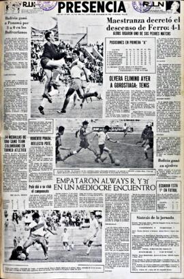 Presencia, edición del 29 de noviembre de 1965