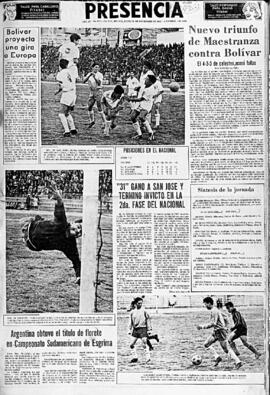 Presencia, edición del 21 de noviembre de 1966