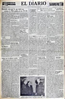 El Diario, edición del 15 de octubre de 1952