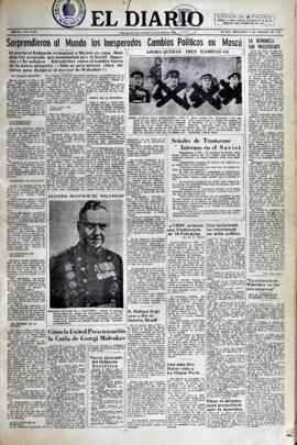 El Diario, edición del 9 de febrero de 1955