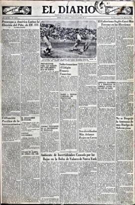 El Diario, edición del 7 de abril de 1952