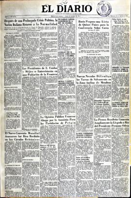 El Diario, edición del 26 de agosto de 1953