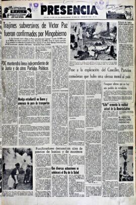 Presencia, edición del 6 de abril de 1965