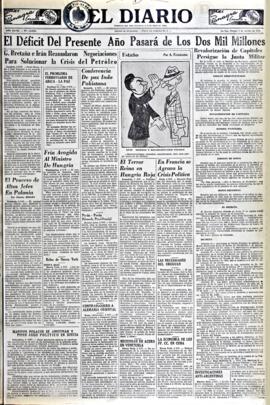 El Diario, edición del 3 de agosto de 1951