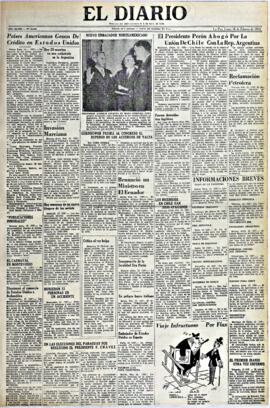 El Diario, edición del 16 de febrero de 1953