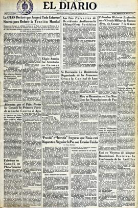 El Diario, edición del 26 de abril de 1953