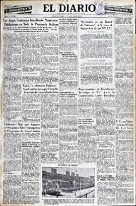 El Diario, edición del 28 de octubre de 1953