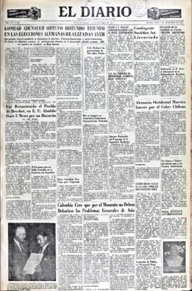 El Diario, edición del 7 de septiembre de 1953