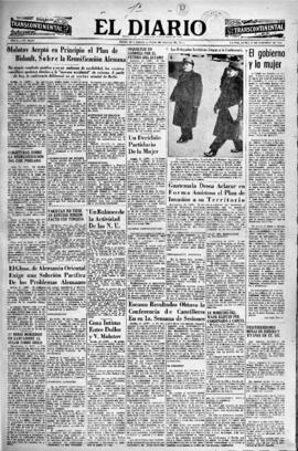 El Diario, edición del 1 de febrero de 1954