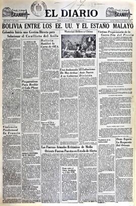 El Diario, edición del 17 de junio de 1951