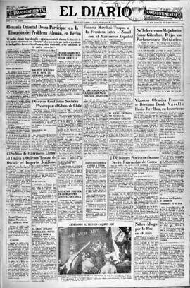 El Diario, edición del 25 de enero de 1954