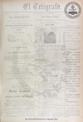 El Telegrafo, edición del 27 de junio de 1893