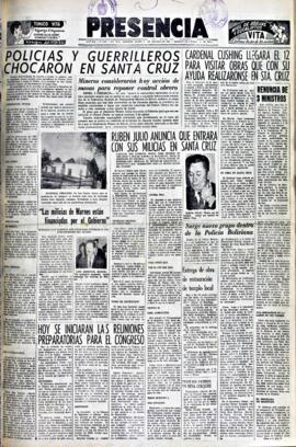 Presencia, edición del 3 de agosto de 1964