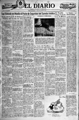 El Diario, edición del 9 de septiembre de 1954