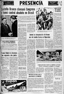 Presencia, edición del 21 de octubre de 1966