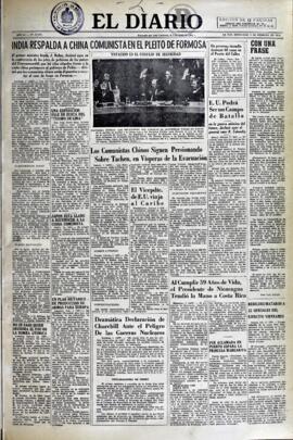 El Diario, edición del 2 de febrero de 1955